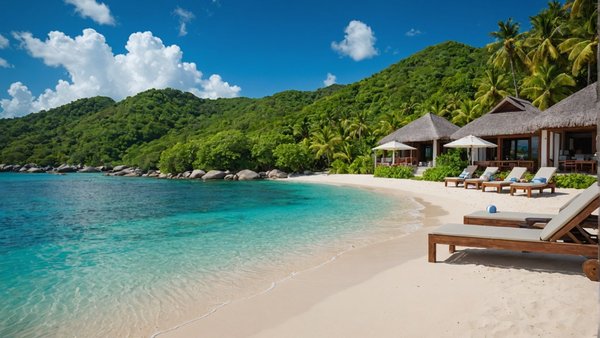 Luxurious villa rental in seychelles with private beach