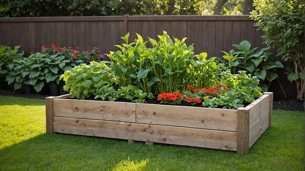 Elevate your urban gardening with bacsac's raised garden bed